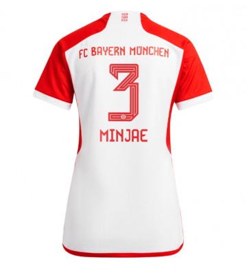 Bayern Munich Kim Min-jae #3 Primera Equipación Mujer 2023-24 Manga Corta